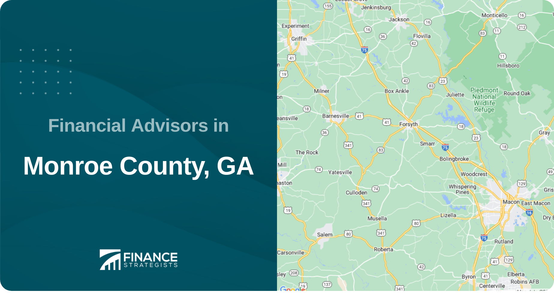 Financial Advisors in Monroe County, GA