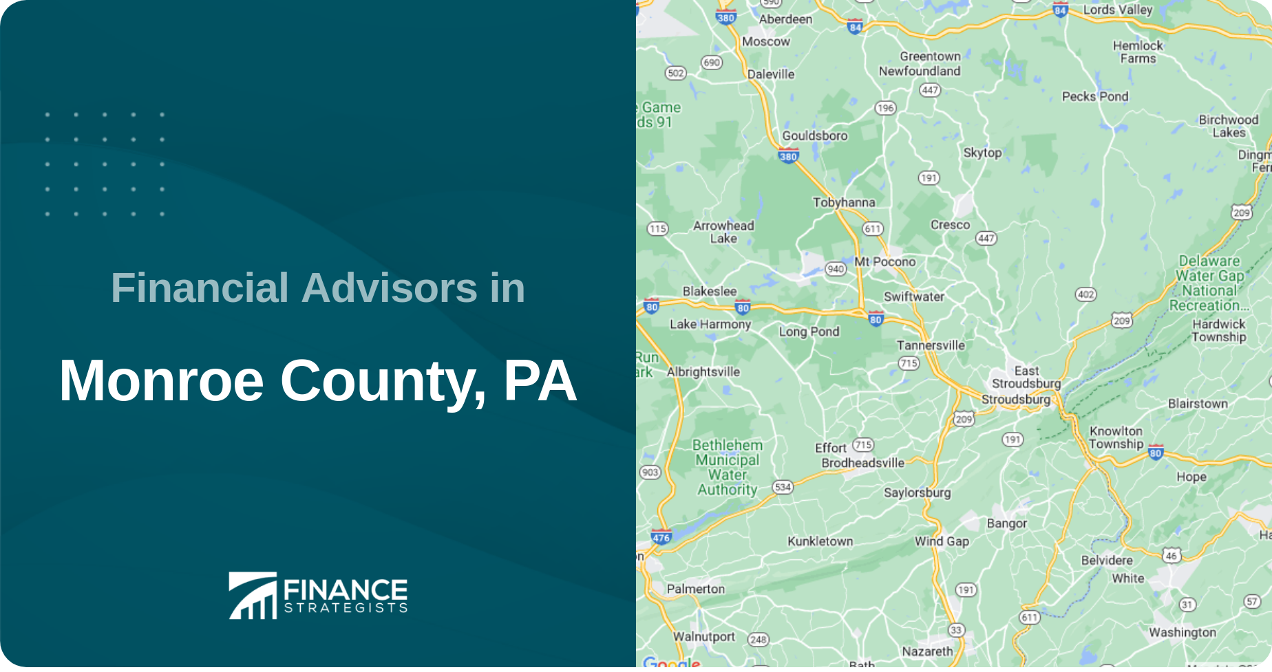 Financial Advisors in Monroe County, PA