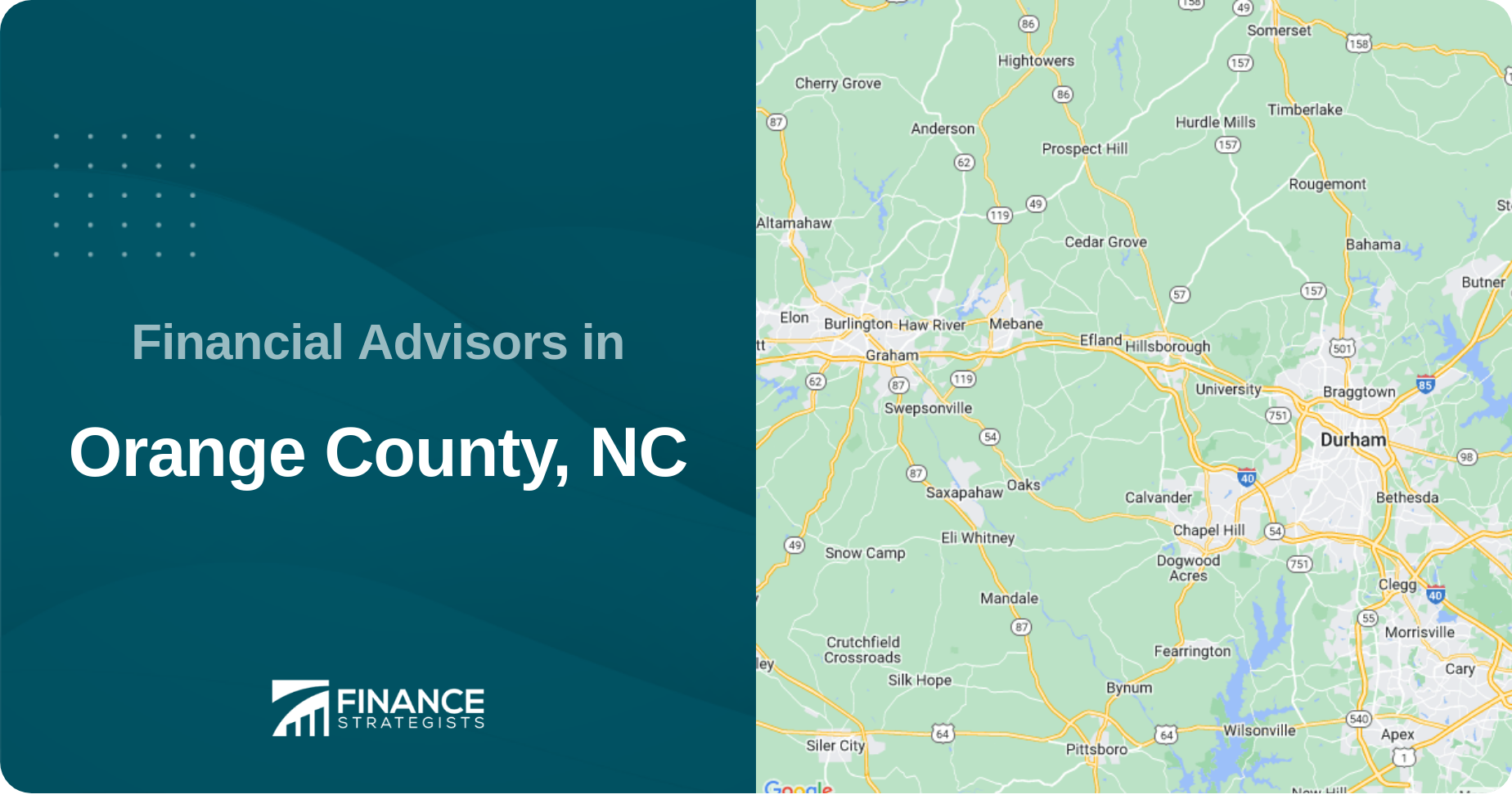 Financial Advisors in Orange County, NC