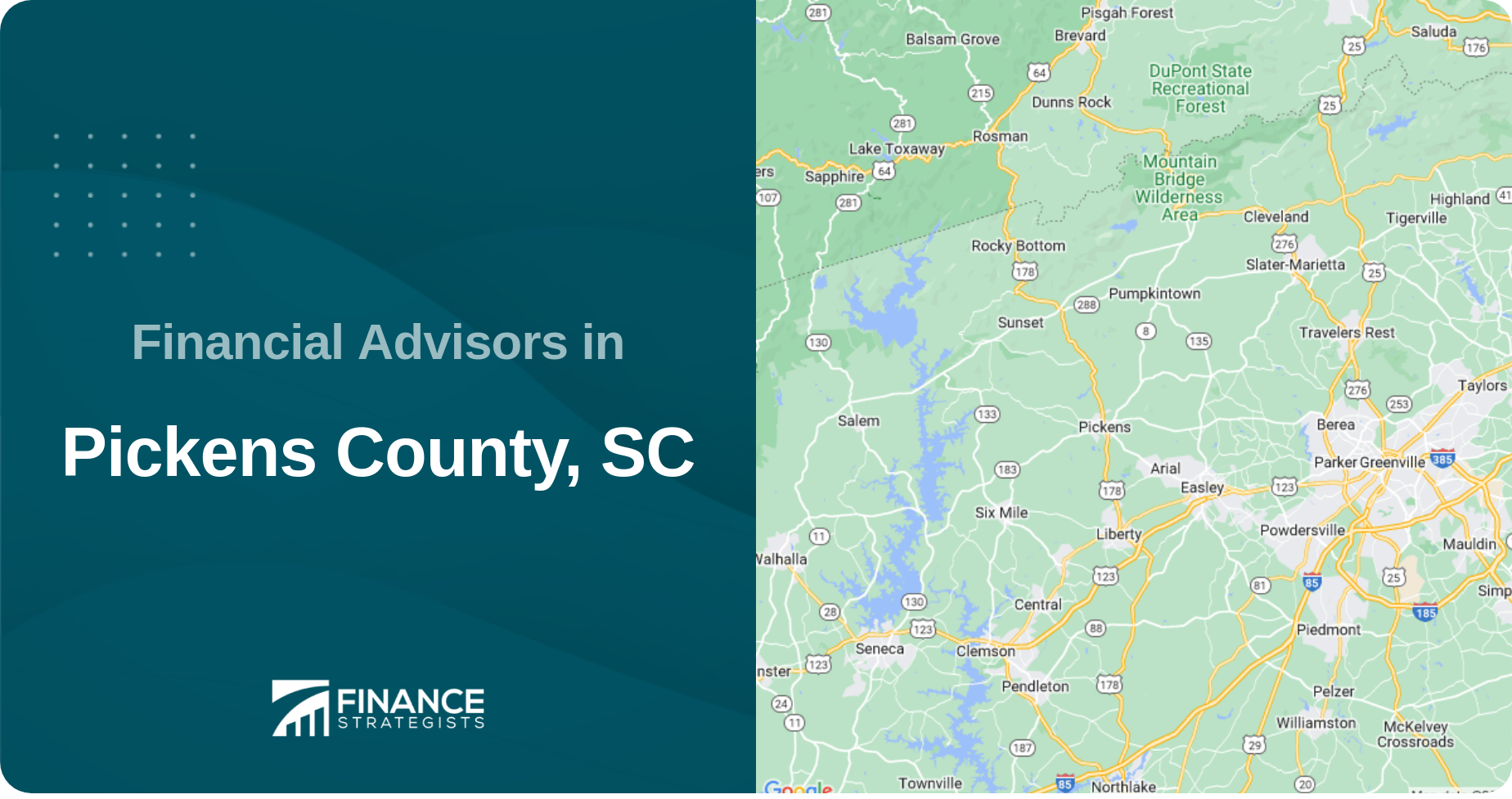 Financial Advisors in Pickens County, SC