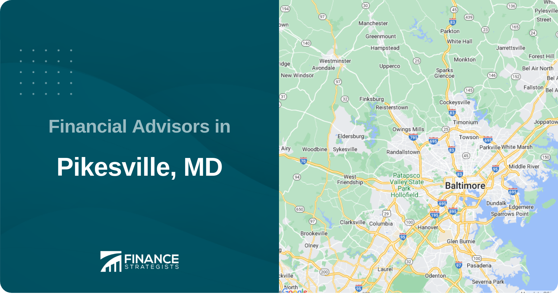 Financial Advisors in Pikesville, MD
