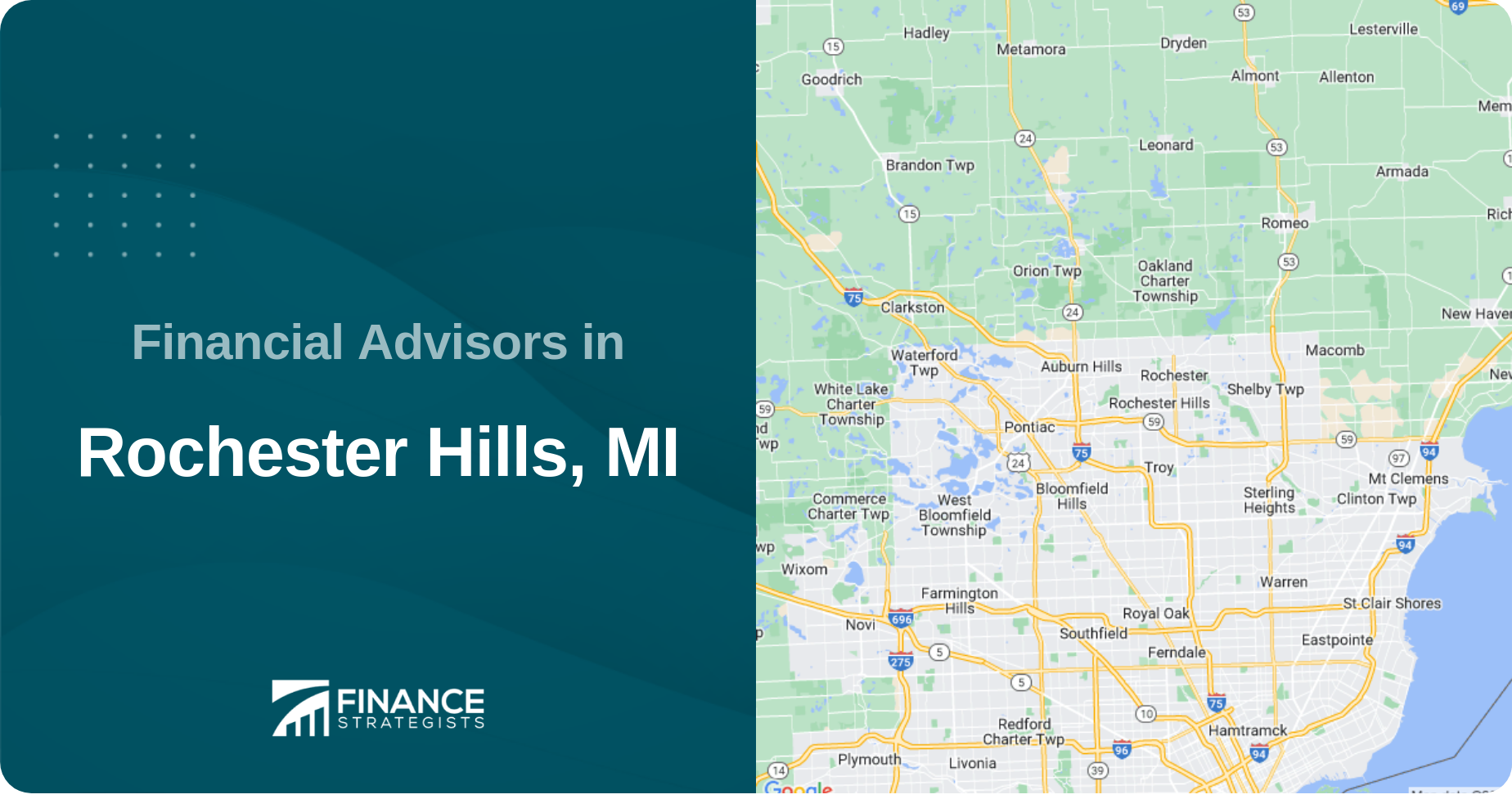 Financial Advisors in Rochester Hills, MI