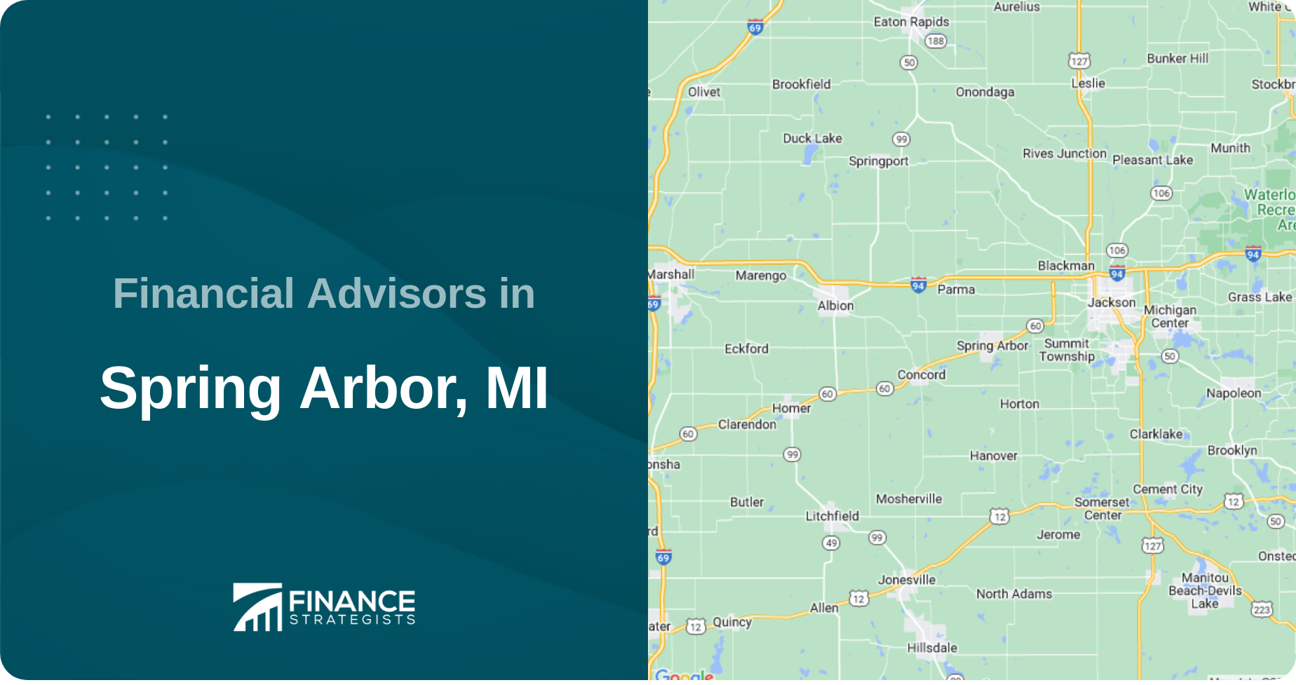 Financial Advisors in Spring Arbor, MI