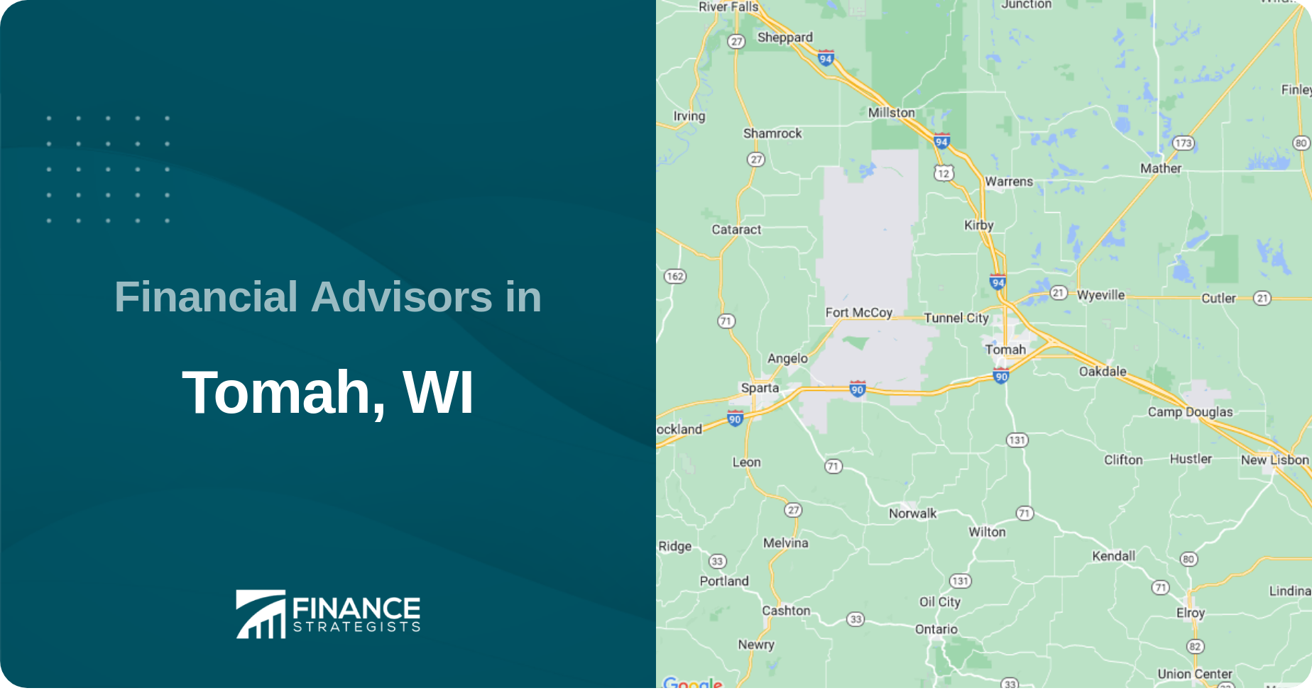 Financial Advisors in Tomah, WI