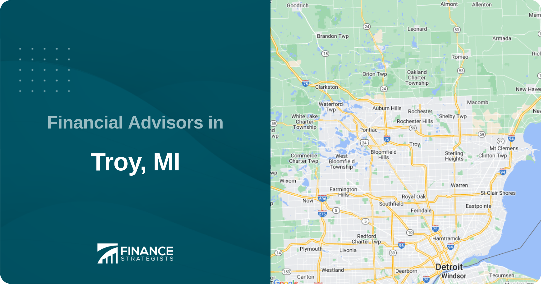 Financial Advisors in Troy, MI