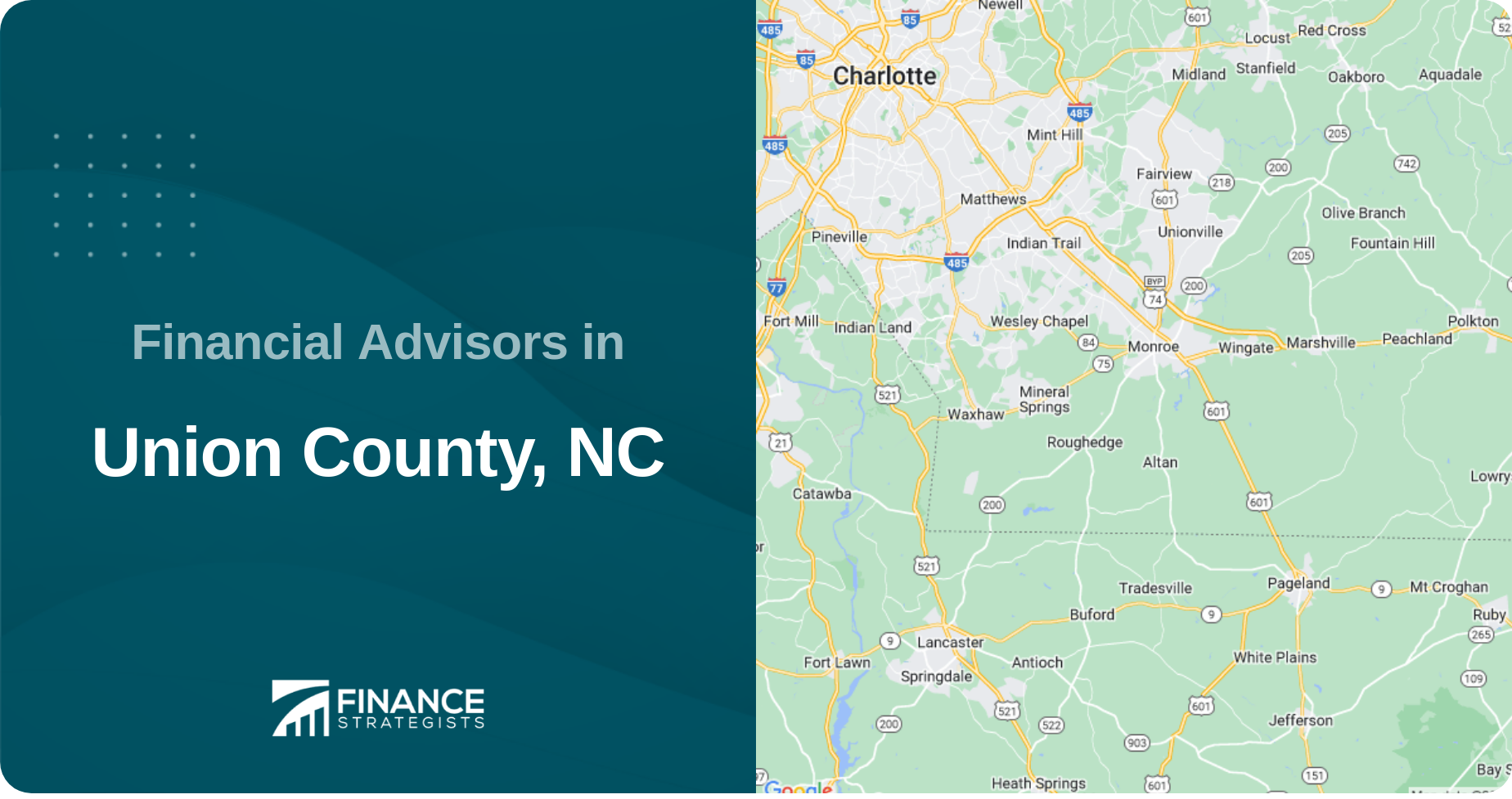 Financial Advisors in Union County, NC