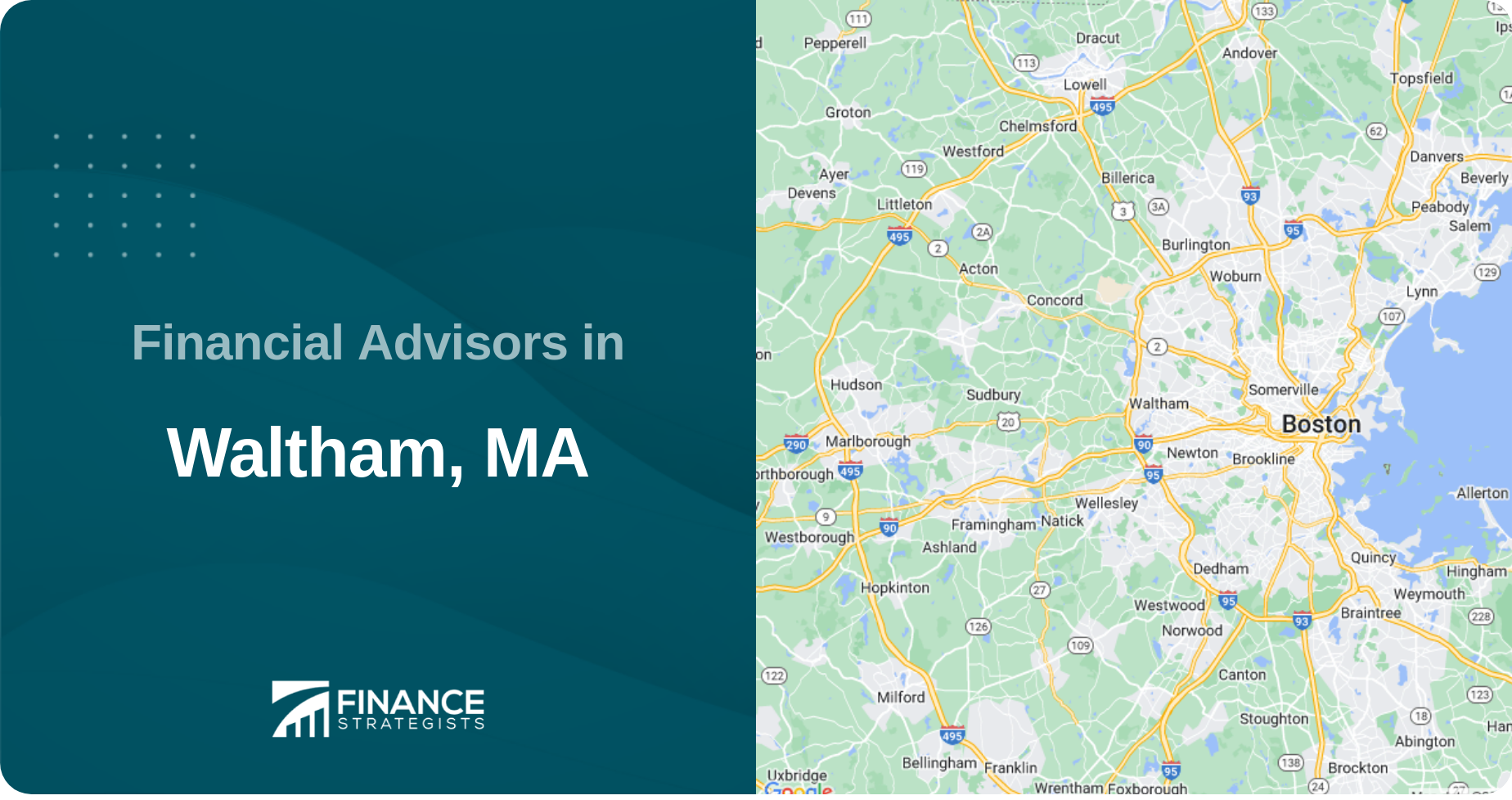 Financial Advisors in Waltham, MA
