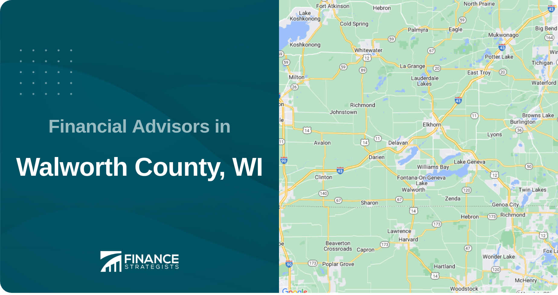 Financial Advisors in Walworth County, WI
