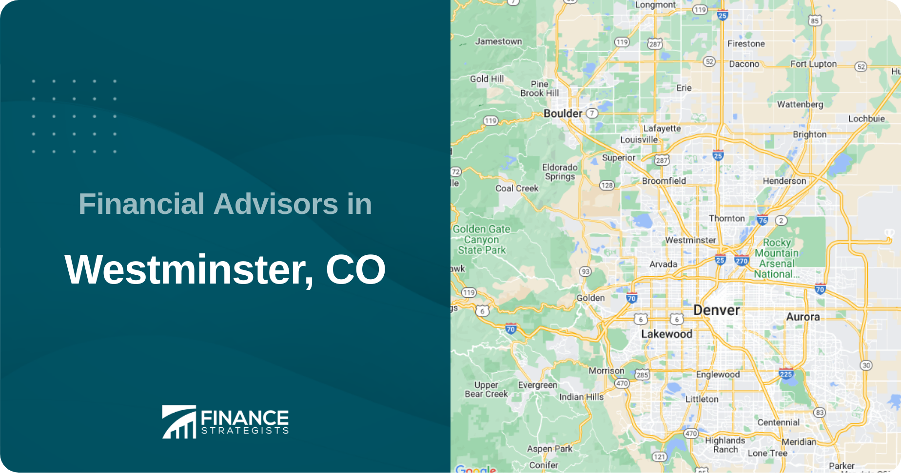Financial Advisors in Westminster, CO
