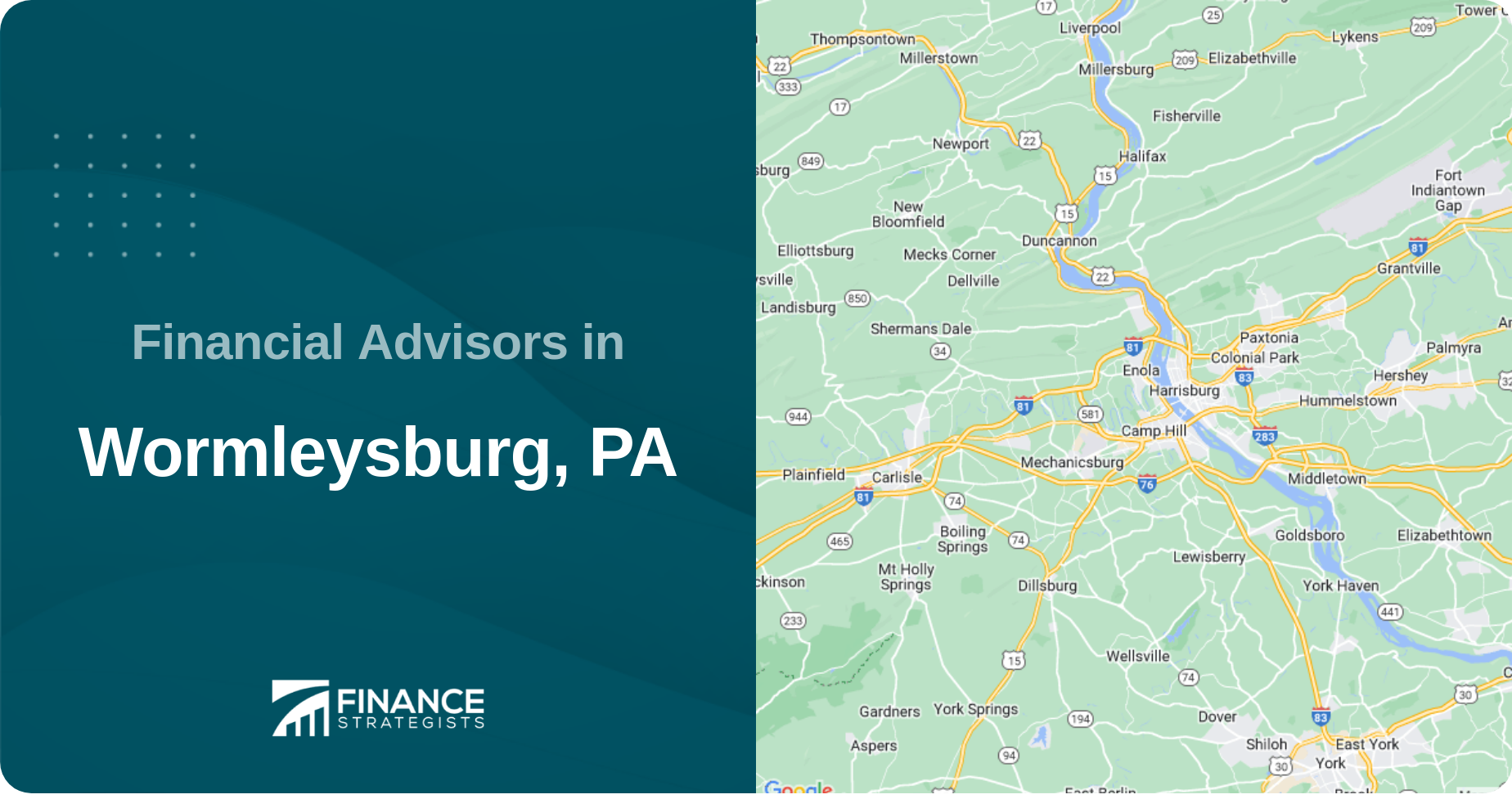 Financial Advisors in Wormleysburg, PA
