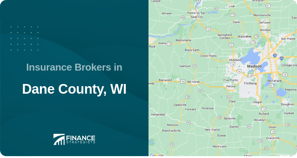 Insurance Brokers in Dane County, WI