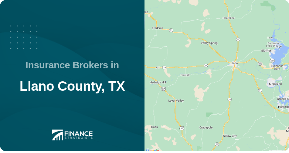Insurance Brokers in Llano County, TX