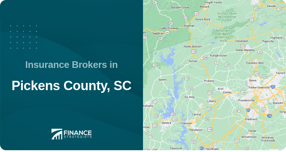 Insurance Brokers in Pickens County, SC