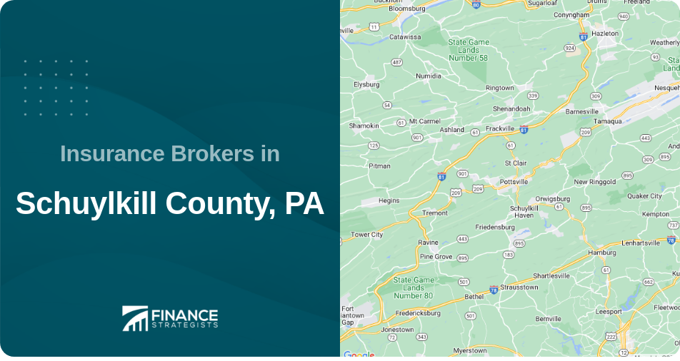 Insurance Brokers in Schuylkill County, PA