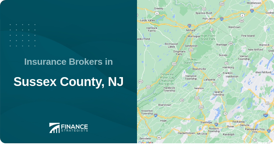 Insurance Brokers in Sussex County, NJ