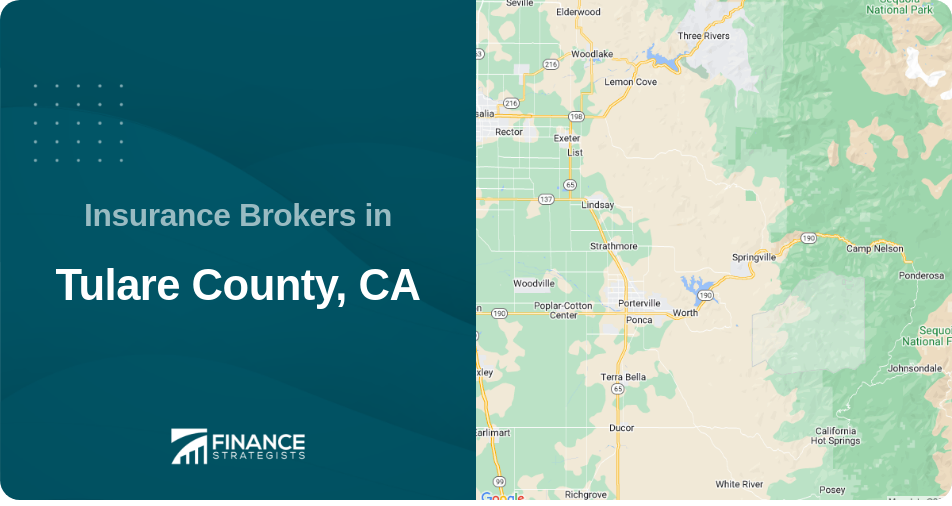 Insurance Brokers in Tulare County, CA