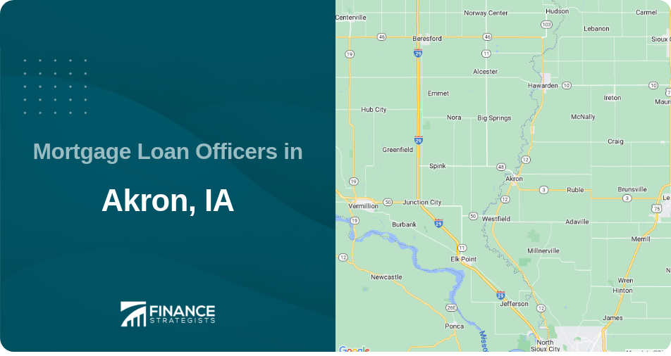 Mortgage Loan Officers in Akron, IA