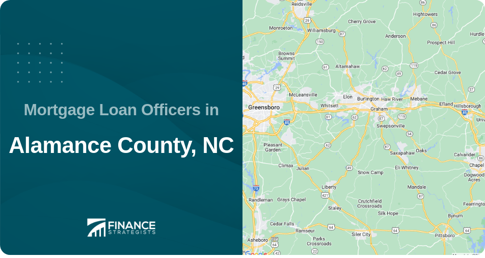 Mortgage Loan Officers in Alamance County, NC