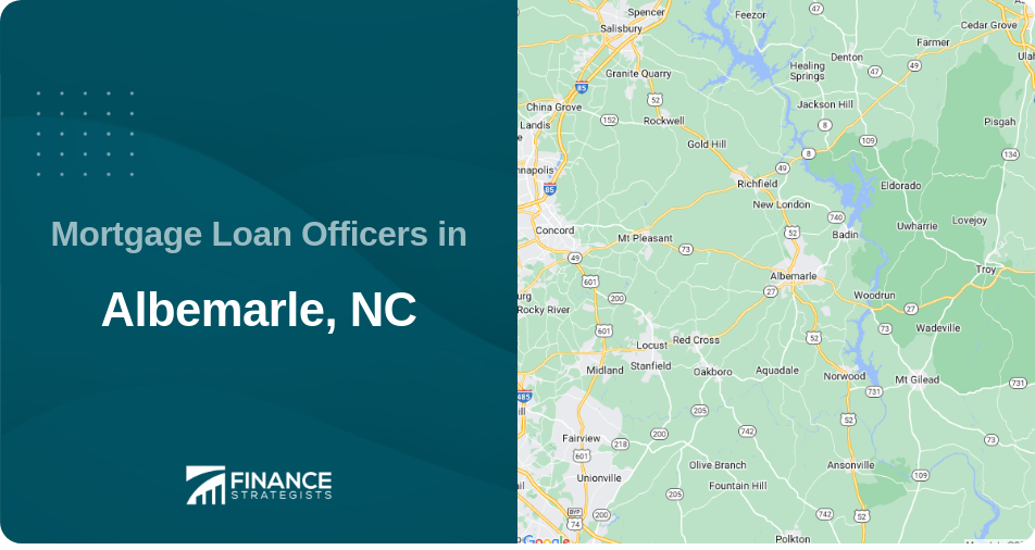 Mortgage Loan Officers in Albemarle, NC