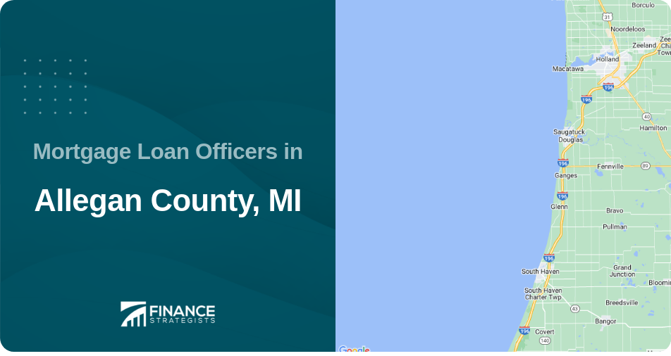 Mortgage Loan Officers in Allegan County, MI