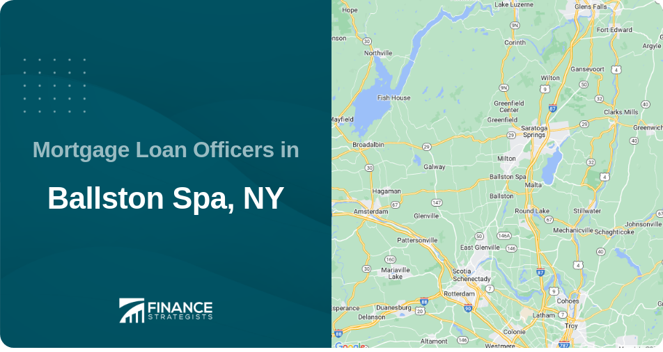 Mortgage Loan Officers in Ballston Spa, NY
