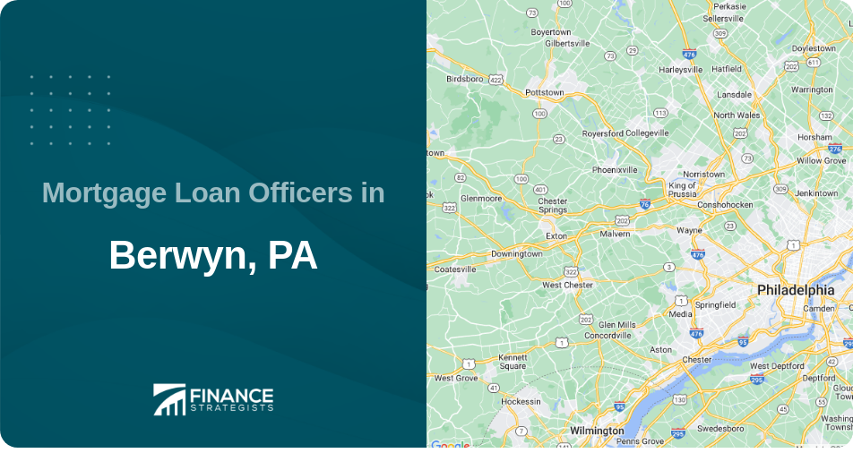 Mortgage Loan Officers in Berwyn, PA