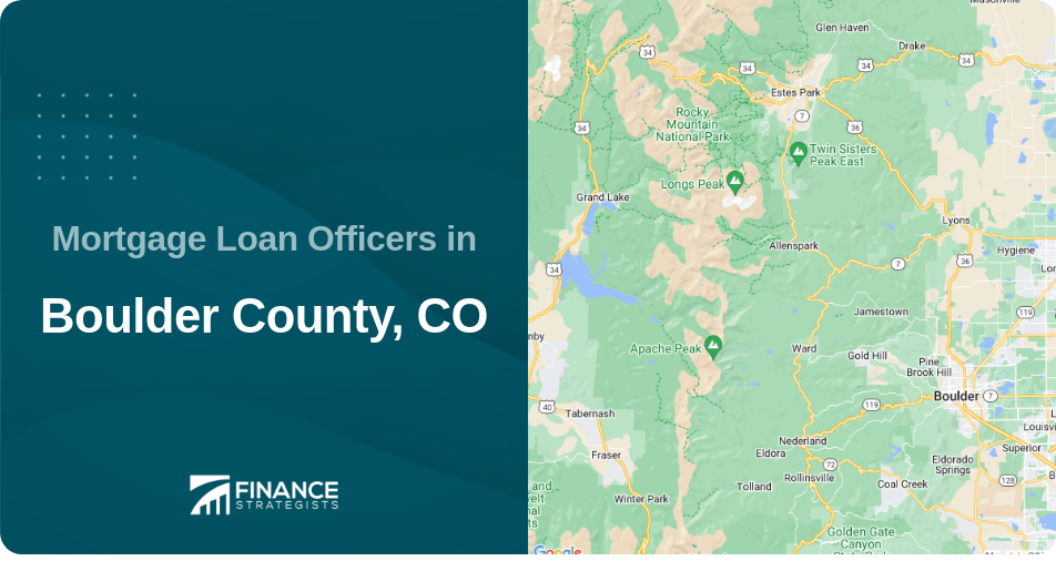 Mortgage Loan Officers in Boulder County, CO