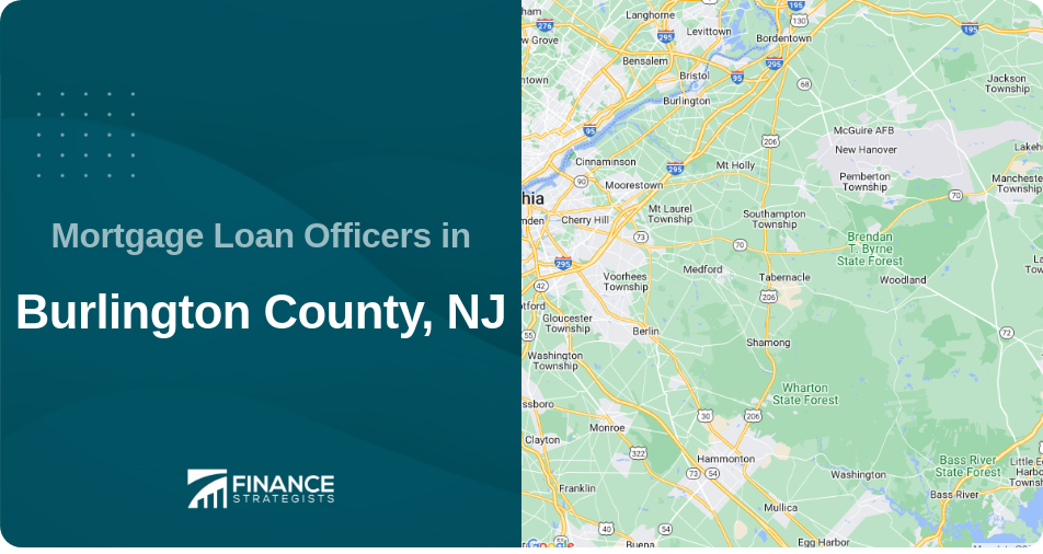 Mortgage Loan Officers in Burlington County, NJ