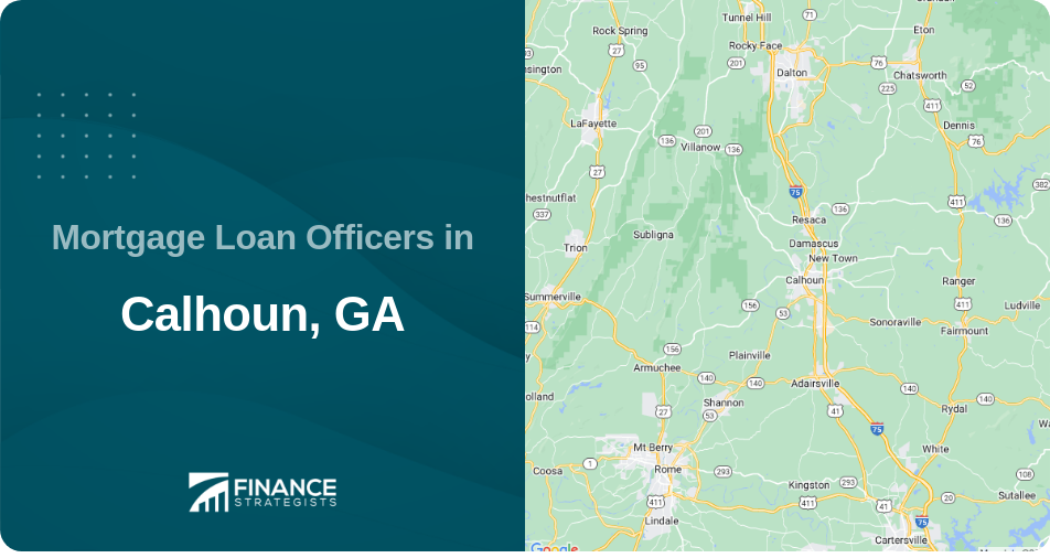Mortgage Loan Officers in Calhoun, GA