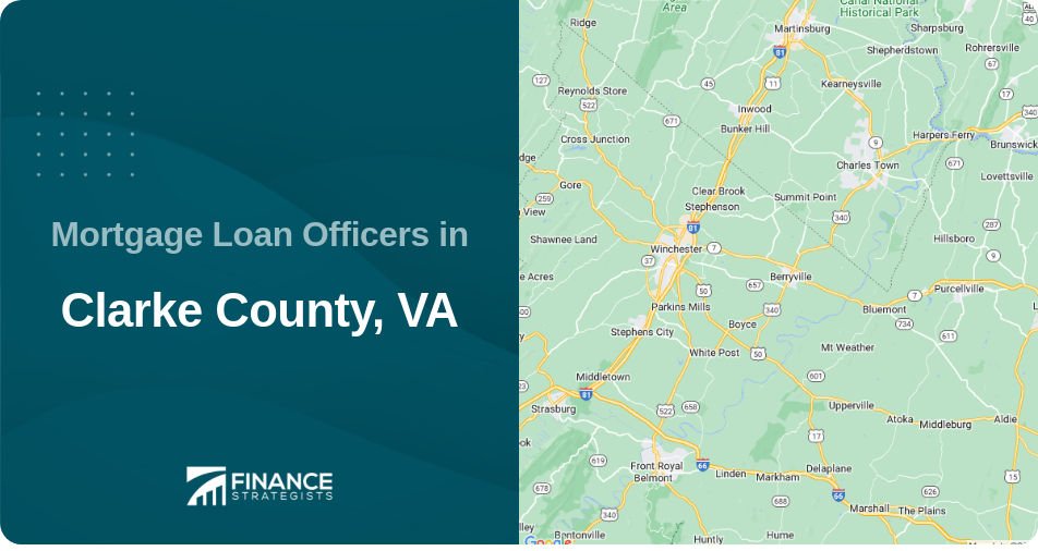 Mortgage Loan Officers in Clarke County, VA