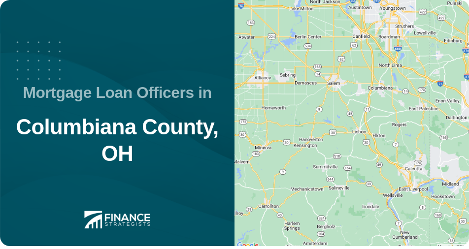 Mortgage Loan Officers in Columbiana County, OH