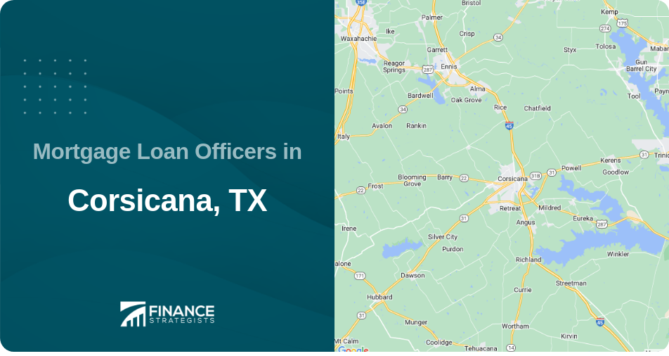 Mortgage Loan Officers in Corsicana, TX