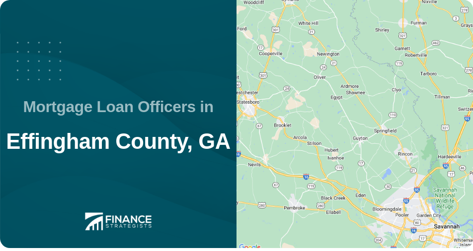 Mortgage Loan Officers in Effingham County, GA