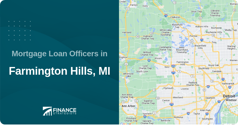 Mortgage Loan Officers in Farmington Hills, MI
