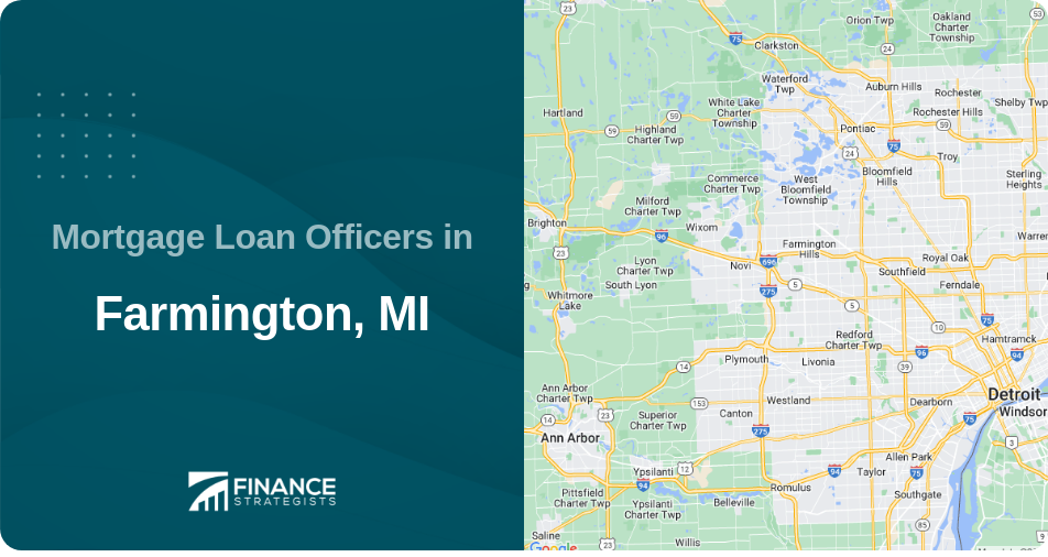 Mortgage Loan Officers in Farmington, MI