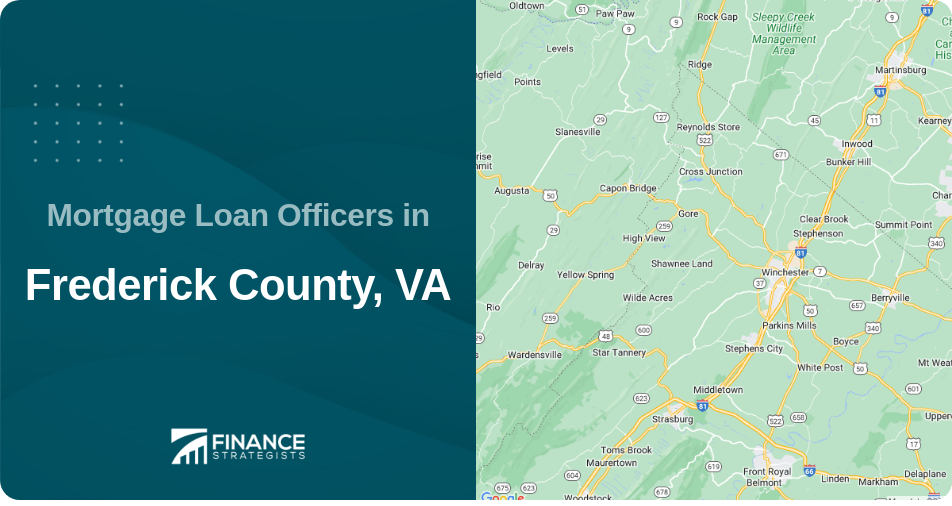 Mortgage Loan Officers in Frederick County, VA