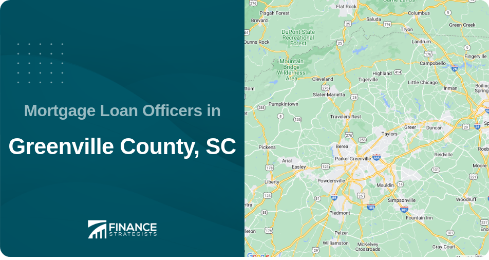 Mortgage Loan Officers in Greenville County, SC