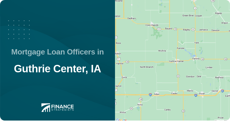 Mortgage Loan Officers in Guthrie Center, IA
