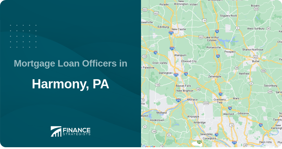Mortgage Loan Officers in Harmony, PA