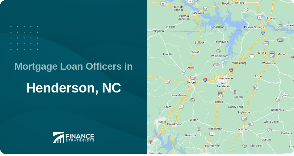 Mortgage Loan Officers in Henderson, NC