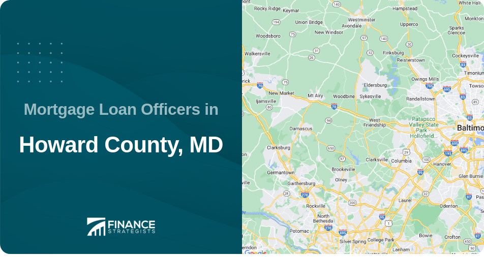 Mortgage Loan Officers in Howard County, MD
