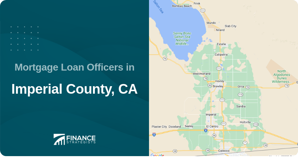 Mortgage Loan Officers in Imperial County, CA