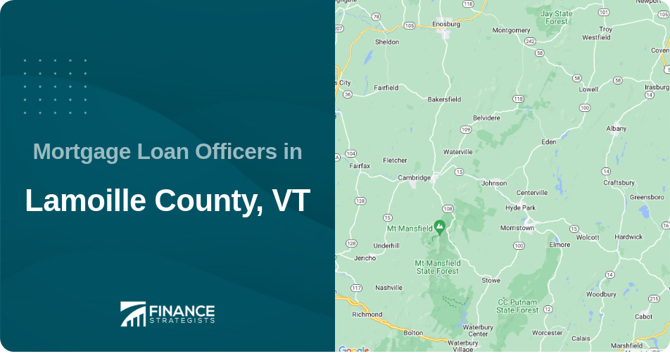 Mortgage Loan Officers in Lamoille County, VT
