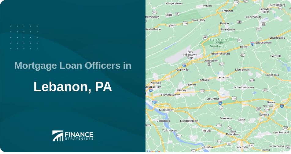 Mortgage Loan Officers in Lebanon, PA