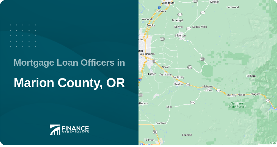Mortgage Loan Officers in Marion County, OR