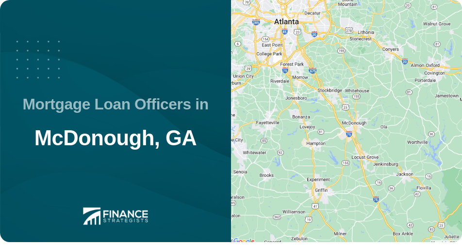 Mortgage Loan Officers in McDonough, GA