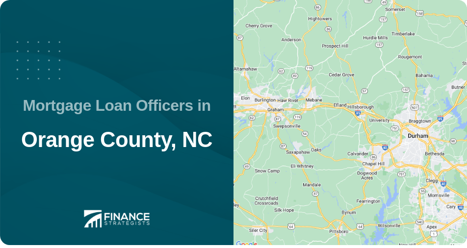 Mortgage Loan Officers in Orange County, NC