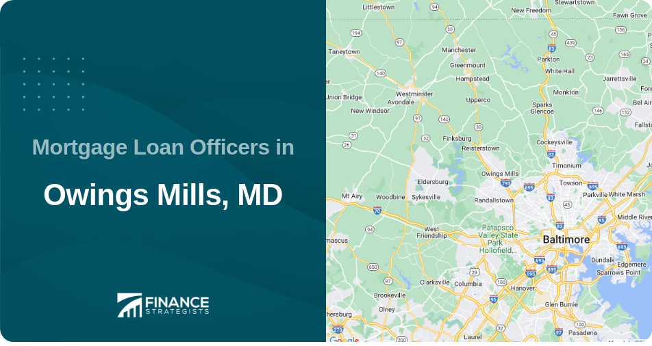 Mortgage Loan Officers in Owings Mills, MD