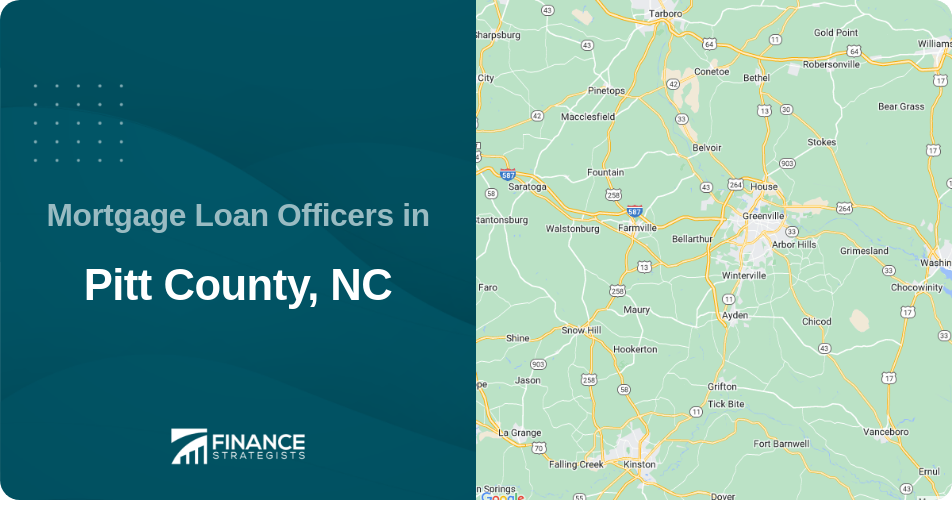 Mortgage Loan Officers in Pitt County, NC