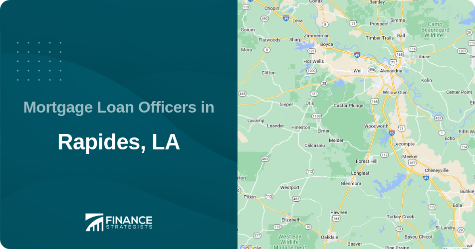 Mortgage Loan Officers in Rapides, LA